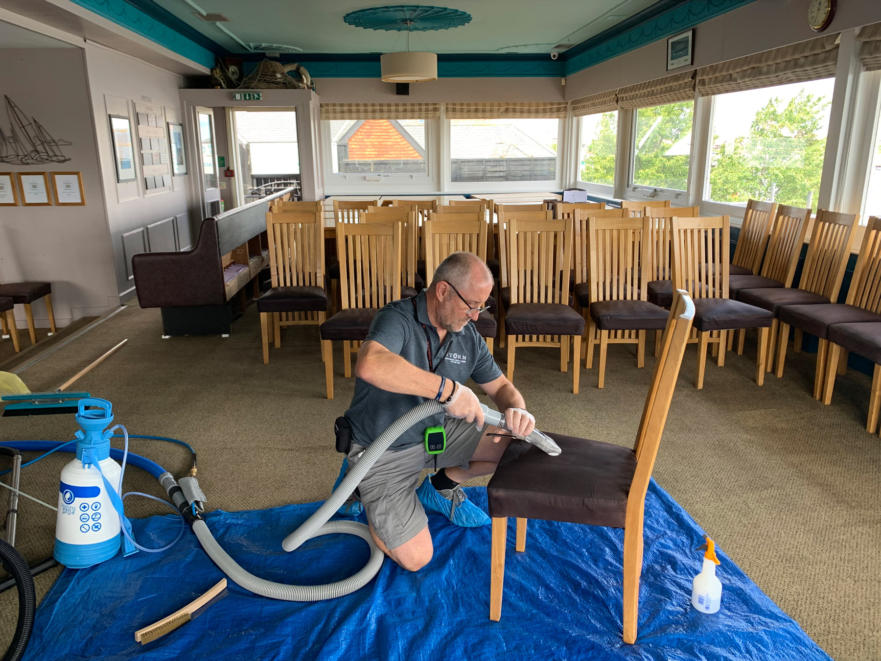 storm Floor Care Chair upholstery cleaning