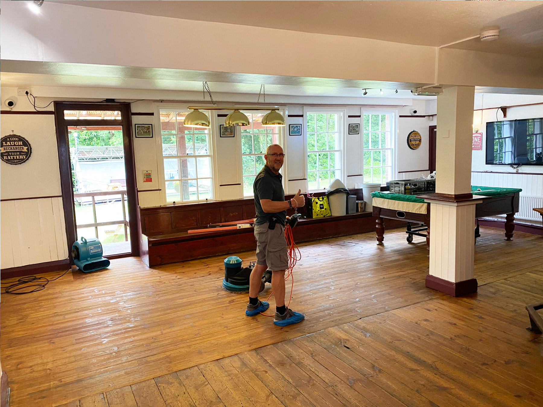 Storm Floor Care Pub cleaning