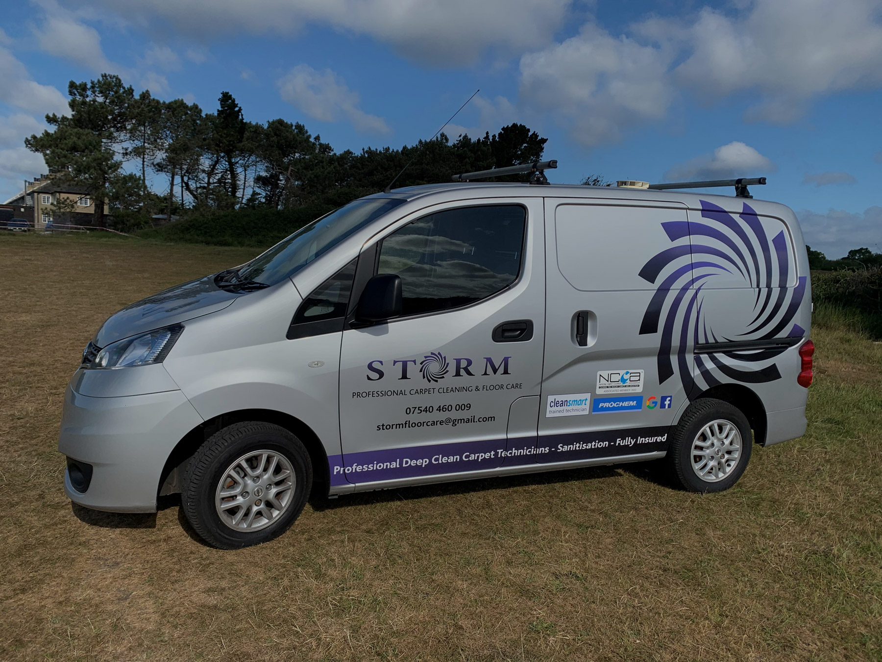 Storm Floor Care van
