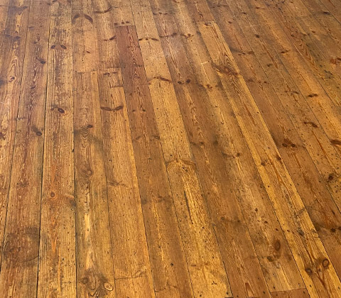 wooden floor clean